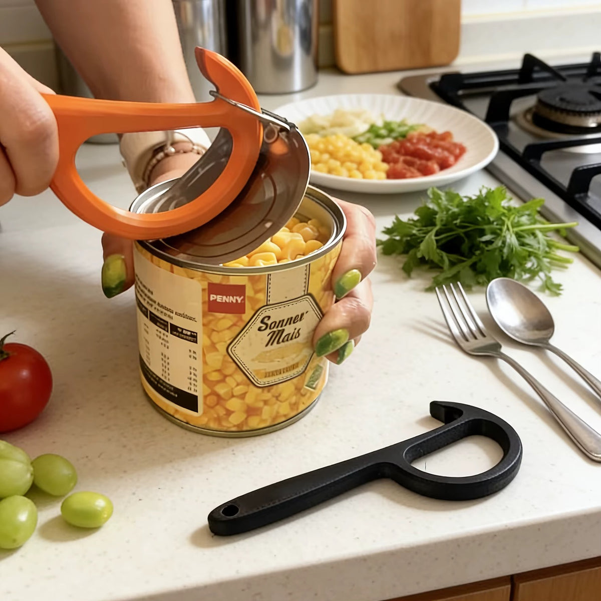 3D printed can opener, hook lift, Easy Pull Tab Lifter for Arthritis, Seniors & Long Nails