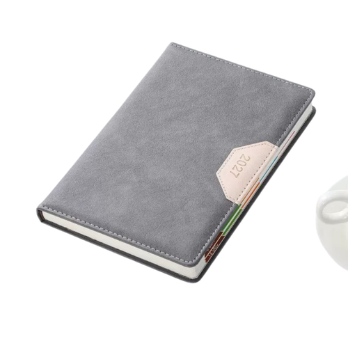 365-Day Work Efficiency Handbook 2027 Colour Index Diary  Leather-Look Business Planner with Monthly Colour Tabs