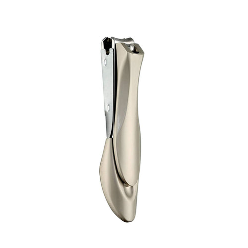 Anti-Splash Nail Clipper, Stainless Steel Fingernail & Toenail Clipper with Catcher, No Mess Design, nail plier