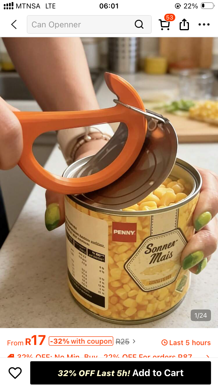 3D printed can opener, hook lift, Easy Pull Tab Lifter for Arthritis, Seniors & Long Nails