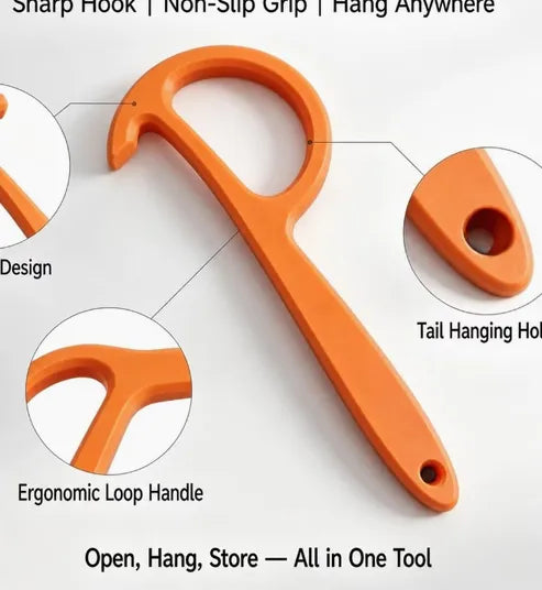 3D printed can opener, hook lift, Easy Pull Tab Lifter for Arthritis, Seniors & Long Nails